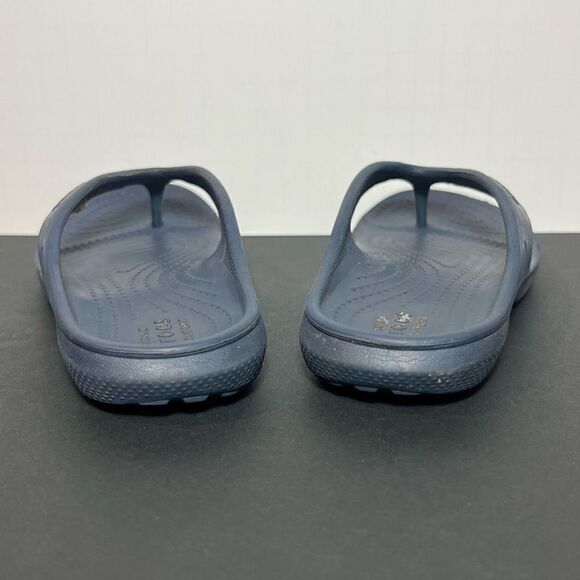 Kids CROCS Baya Navy Blue Flip Flop Sandals / Size 12 C - Picture 4 of 8